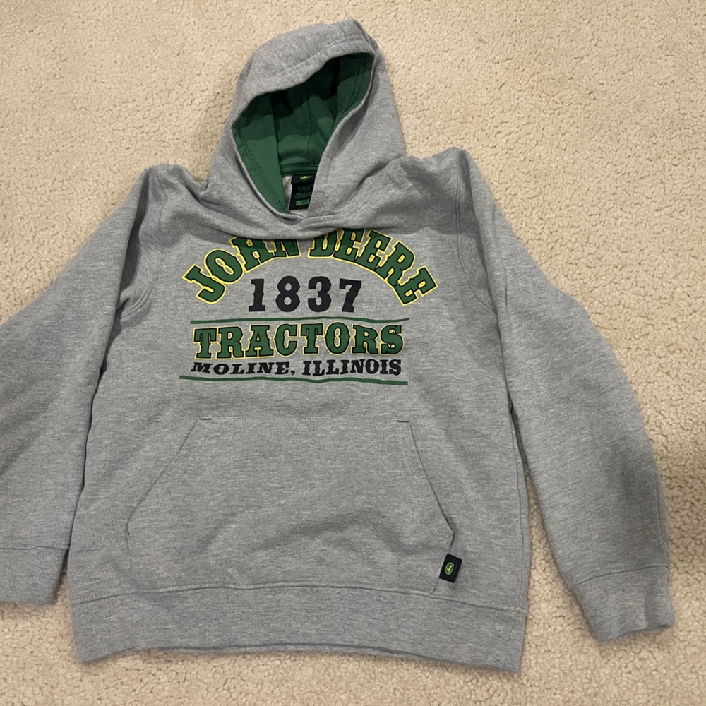 John Deere Boys Youth Medium 10/12 Hoodie